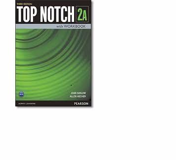 Top Notch 2a Student Book + Workbook - 3rd Ed em ótimo