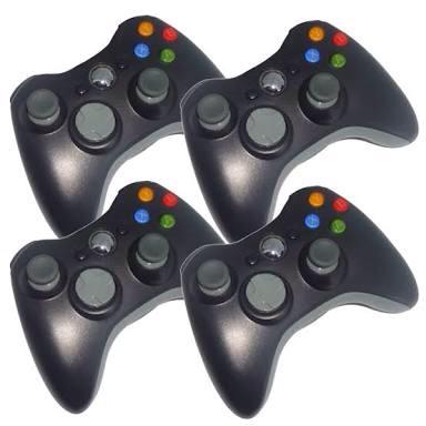 Xbox  controles + carregador de pilhas