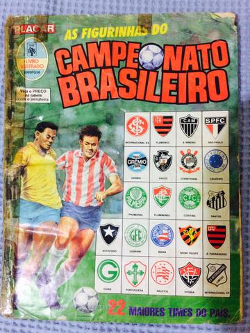 Álbum de figurinhas campeonato brasileiro 89 completo