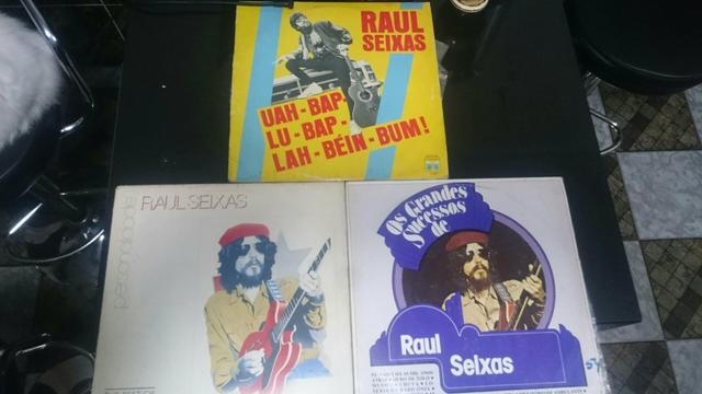 03 discos Lps Raul Seixas