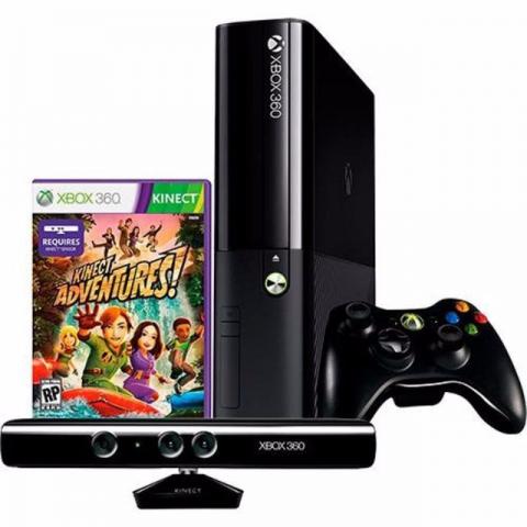 Console Microsoft Xbox 360 Super Slim 4GB + Kinect