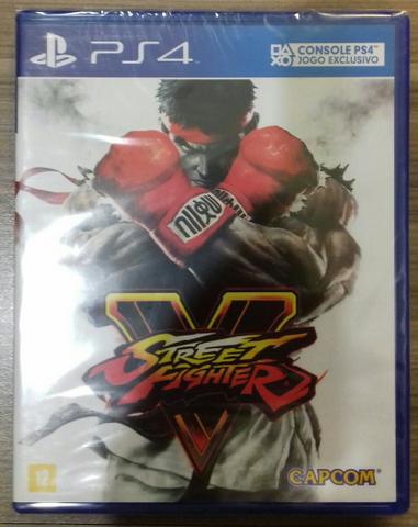 Jogo de PS4 Street Fighter V lacrado!
