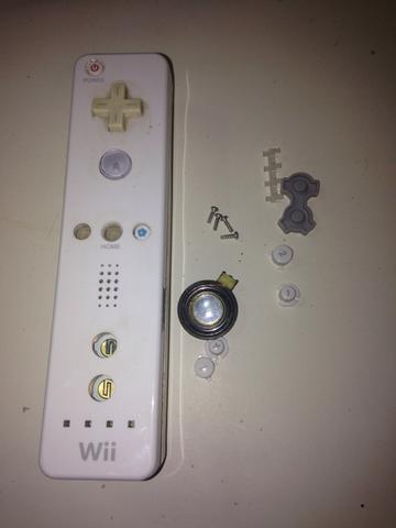 Nintendo Wii controle original quebrado Leia tudo R$16
