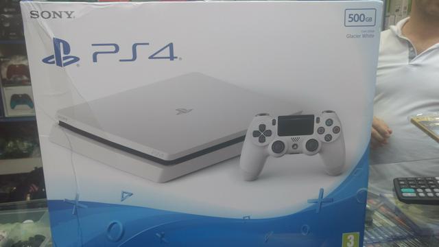Ps4 PlayStation4 Slim 500gb Branco edição limitada #