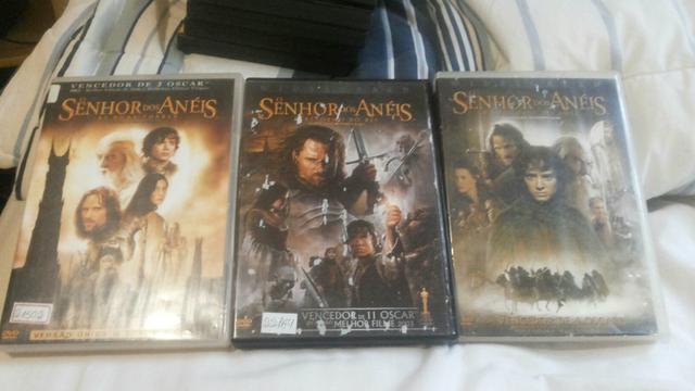 Trilogia Senhor dos anéis.