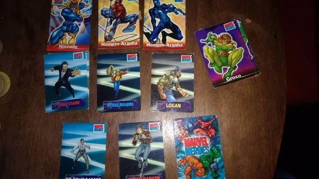 Coleção Cards da Marvel