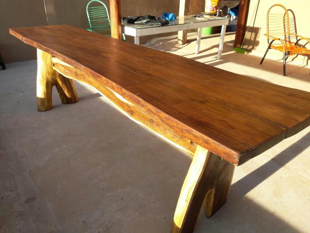 Mesa com Pranchão de YPe de 3 metros, ótima para sua