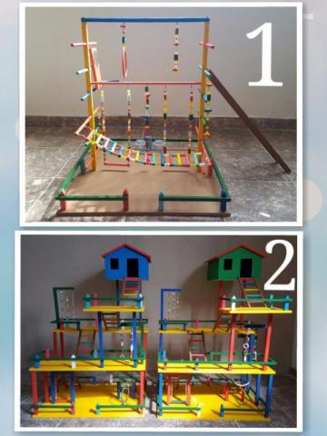 Parquinhos para Calopsitas