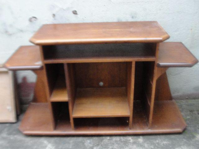 Rack Para Som E Tv Madeira Maciça