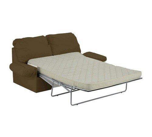 Sofá cama Herval marrom 2 lugares