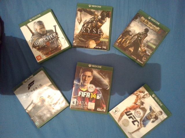 6 jogos de Xbox one originais