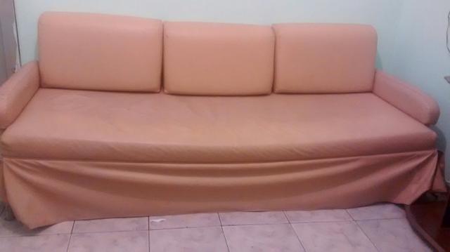 Barato sofa usado de couro