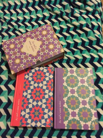 Box - As mil e uma noites - Capa dura