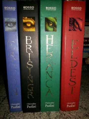 Box Eragon, 4 livros usados, Christopher Paolini