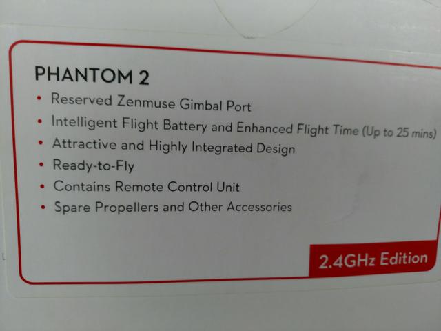 Drone Phantom 2 2.4GHz Edition