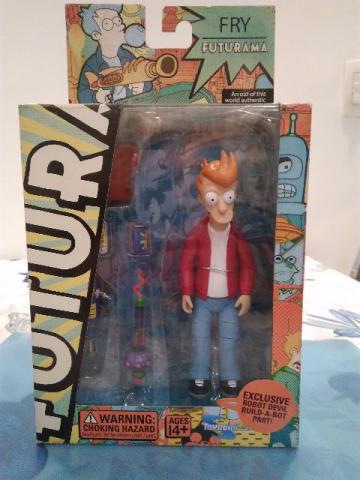 Futurama - Action Figure Fry Importado Toynami