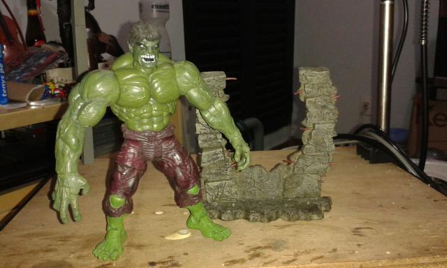 Hulk + capitão América marvel legends série 1 toy biz