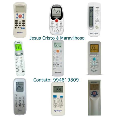 Promoção de Controles originais para ar condicionado split