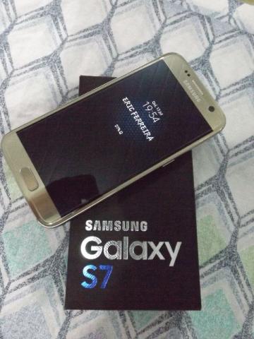 Samsung S7 32gb Flat Dourado 32gb