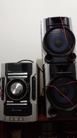 Som Sony com Toca Fitas