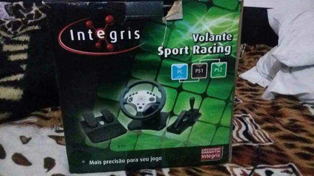Volante para PC ps1 ps2 novo