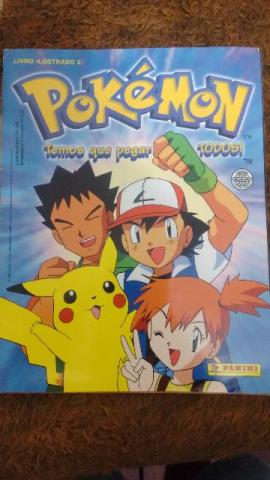 Álbum de figurinhas Pokemon Segunda Edição - Raro