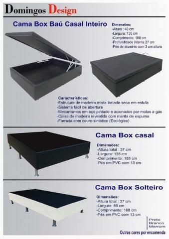 Cama Box Baú Casal
