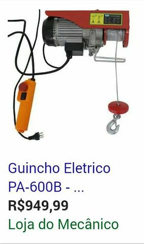 Guincho elétrico" pra vender rápido