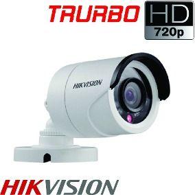 Kit Dvr Hikvision 4 Ch + 2 Câmera 1mp Turbo 3.0 Hd-tvi 720p
