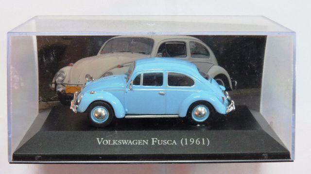 Miniatura Vw Fusca  - Carros Inesquecíveis Do Brasil