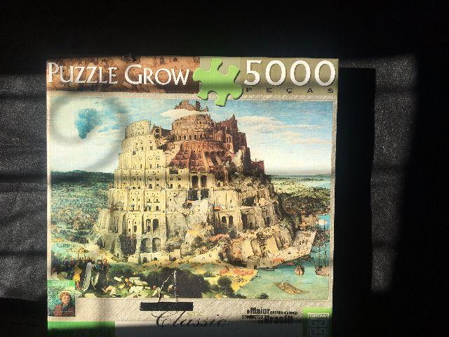 Quebra Cabeça Puzzle  peças - Torre de Babel Grow