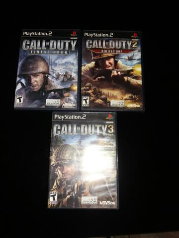 Call of Duty 3 jogos PS2