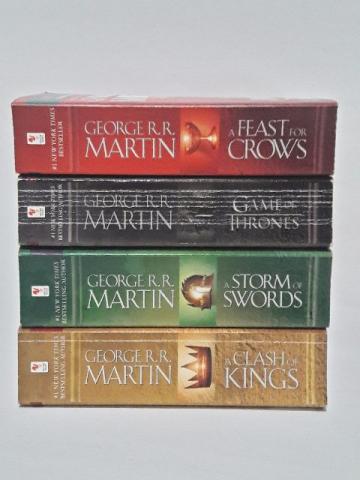 Coleção Game of Thrones (livros 1 ao 4) em inglês