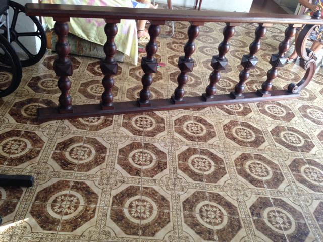 Divisória de ambientes em madeira