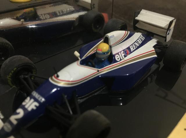Miniatura F Williams Renaut Fw15c  Ayrton Senna