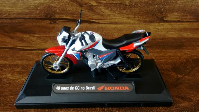 Miniatura moto Honda CG Titan