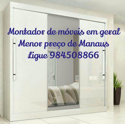 Montador de móveis em geral Menor preço de Manaus