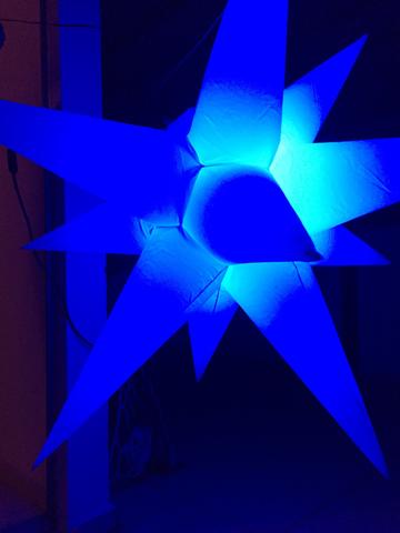 Sputinik 11 pontas com lâmpada