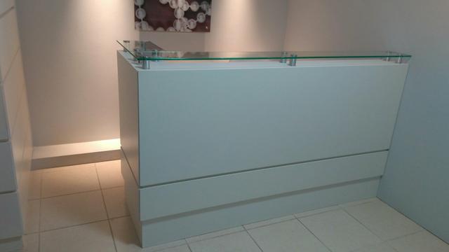 Balcão de recepção