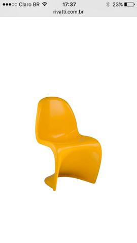 Cadeira Panton Amarela Rivatti
