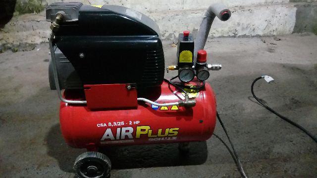 Compressor Schulz 25 litros 110 volts Usado