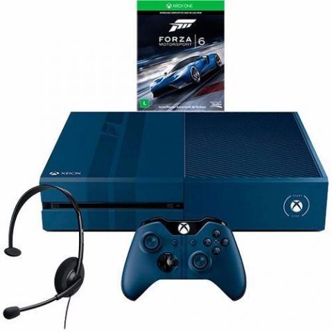 Console Xbox One 1TB Edição Limitada + Game Forza 6 (Via