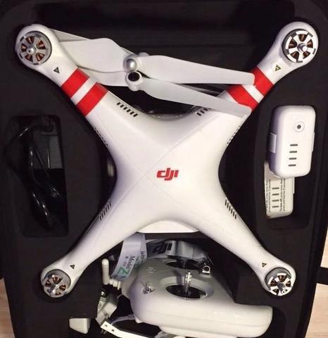 Drone phantom 2 vision completo com 2 baterias câmera