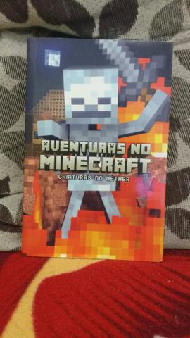 Livro - Aventuras No Minecraft Criaturas Do Nether