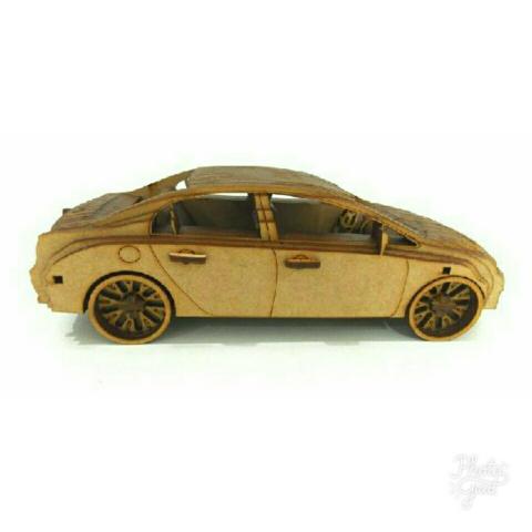 Miniatura Honda Civic em MDF