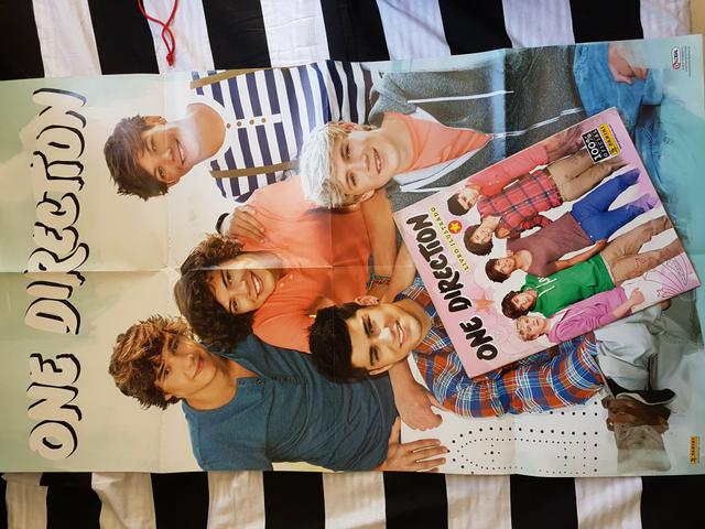 One Direction - Super Pôster + Album de figurinhas