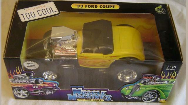 Rat Fink Muscle Machines Ford 32 escala 1/18