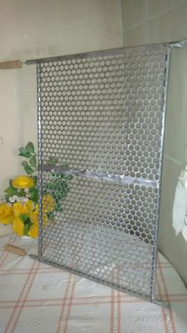 Super grelha de INOX - 0,50x0,80 cm