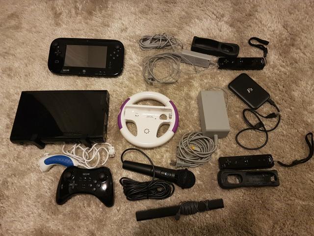 Wii U Deluxe 32 GB, 14 Games e Acessórios