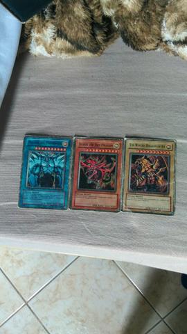 Yu Gi Oh 3 Deuses Egípcios Originais